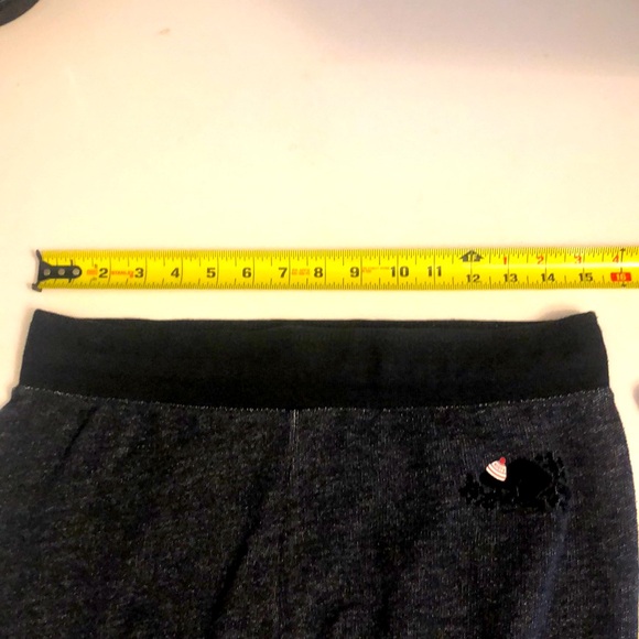Roots Slimfit M Women Bottoms Black Pepper W Black Drawstring Waistband & Cuffs - Picture 6 of 7
